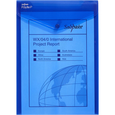 Spisové desky s drukem na výšku Electra - A4 / barevný mix