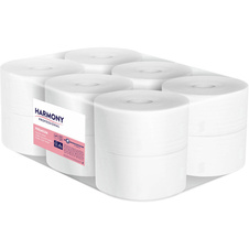 Papír toaletní Harmony Jumbo 100 % celulóza - průměr 190 mm