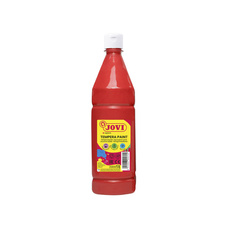 Tekuté temperové barvy JOVI PREMIUM v lahvi - 1000 ml / červená