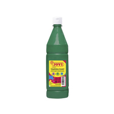 Tekuté temperové barvy JOVI PREMIUM v lahvi - 1000 ml / tmavě zelená