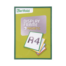 Kapsy magnetické Display Frame - A4 / zelená
