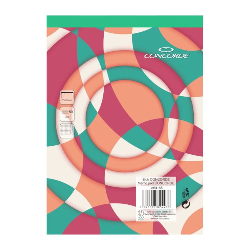 Blok A5 - čtvereček / 50l