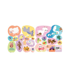 Samolepky pro nejmenší - Zvířátka na farmě