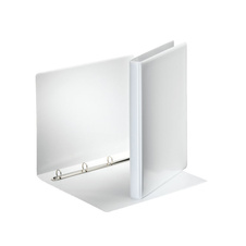 Pořadač Esselte A4 kroužkový prezentační 4 - kroužek 3 cm / bílá