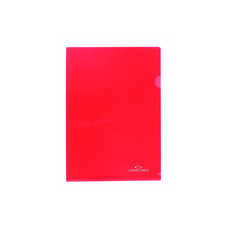 Zakládací obal A4 barevný - tvar L / červená / 10 ks