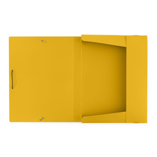 Box na spisy A4 VERDE s gumou - horčice