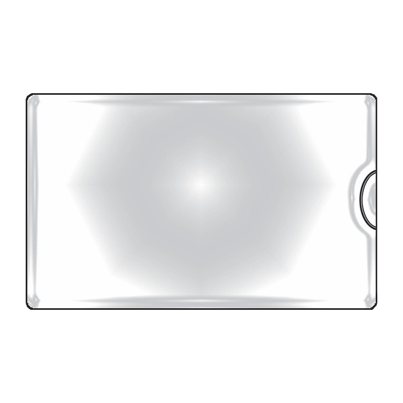 Samolepicí kapsy na vizitky - boční vkládání / 10 ks