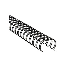 Drátěná vazba - 11,1 mm / černá / 100 ks