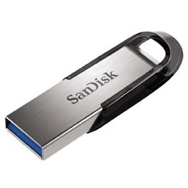 Flash Disc SanDisk Ultra Flair - stříbrná / 32 GB / USB 3.0