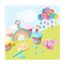Modelovací hmota KORES MAGIK CLAY PASTEL LOLLIPOPZ - klasické barvy 4x40 g