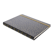 Blok Filofax Notebook Confetti charcoal - A5/56l