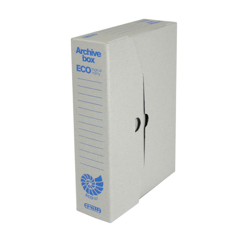 Archivní box Emba Economy / 32,5 x 24 x 7,5 cm / modrá
