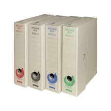 Archivní box Emba Economy / 32,5 x 24 x 7,5 cm / modrá