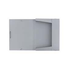 Box na spisy A4 s gumou PASTELINi - šedá