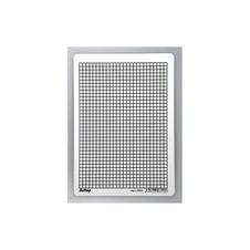 Podložka do sešitů A4 PVC - linka / čtvereček