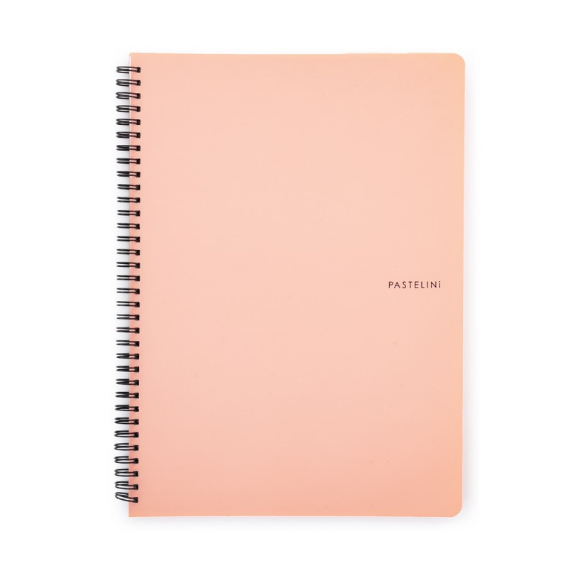 Blok kroužkový PASTELINi - A4 / linka / oranžová