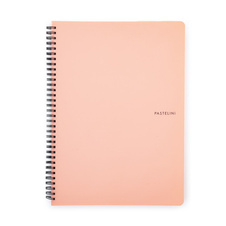 Blok kroužkový PASTELINi - A4 / linka / oranžová