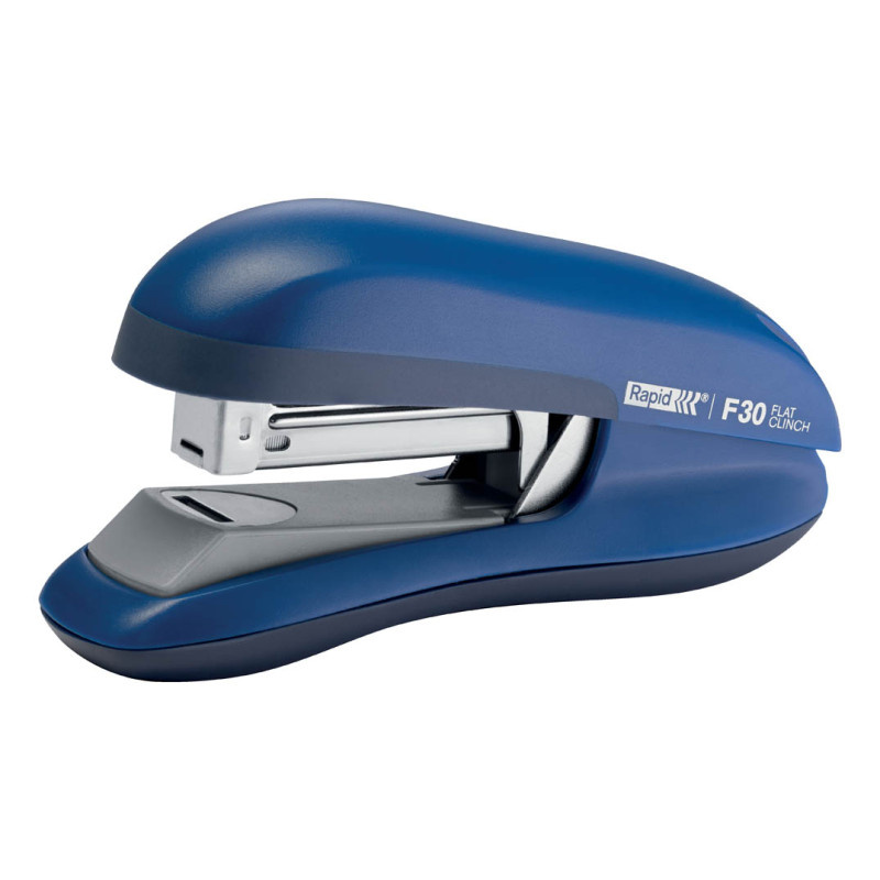 Kancelářský sešívač Rapid F30 s plochým sešíváním / modrá - 30 listů