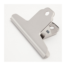 Klipy kovové stříbrné - 145 mm