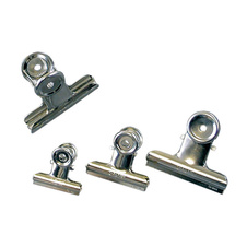 Klipy kovové stříbrné - 31 mm