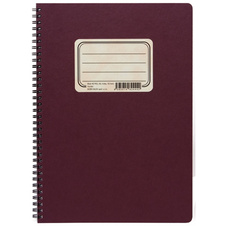 Blok BOBO Retro s boční spirálou - A4 / linka