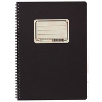 Blok BOBO Retro s boční spirálou - A4 / čtvereček