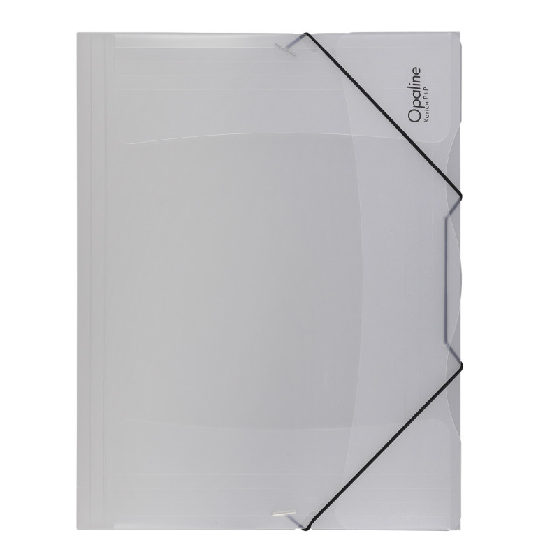Spisové desky A4 s gumou Opaline - čirá
