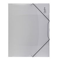 Spisové desky A4 s gumou Opaline - čirá