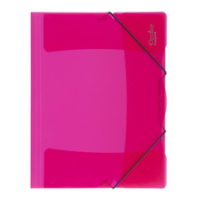 Spisové desky A4 s gumou Opaline - červená