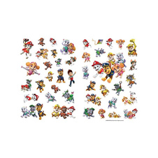 Omalovánky A4 se samolepkami - Tlapková patrola