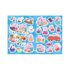 Omalovánky A4 se samolepkami - Prasátko Peppa