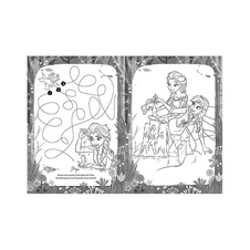 Omalovánky A4 se samolepkami - Ledové království