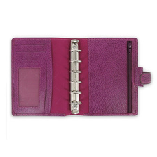 Diář Filofax Finsbury - kapesní / malinová