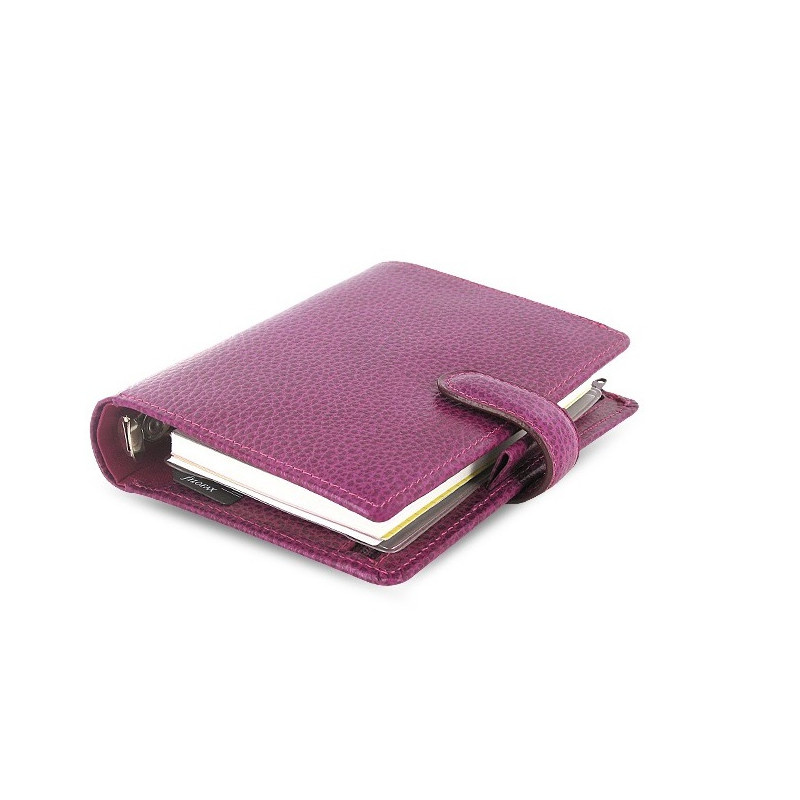 Diář Filofax Finsbury - kapesní / malinová