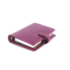 Diář Filofax Finsbury - kapesní / malinová