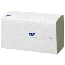 Tork papírové ručníky skládané 290179 - Z-Z zelené 25x23cm / 2 vrs./ 250 ks
