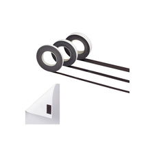 Magnetické pásky samolepicí Hebel - 10 mm x 10 m