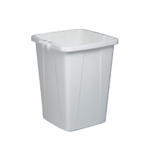 Odpadkový koš Durabin 90 l / bílá