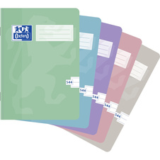 Školní sešit Oxford Pastel - A5 / linka / 40 listů / 544