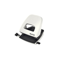 Kancelářský děrovač Leitz NeXXt 5008 / perleťově bílá - 30 listů