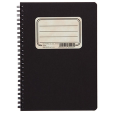 Blok BOBO Retro s boční spirálou - A5 / čtvereček