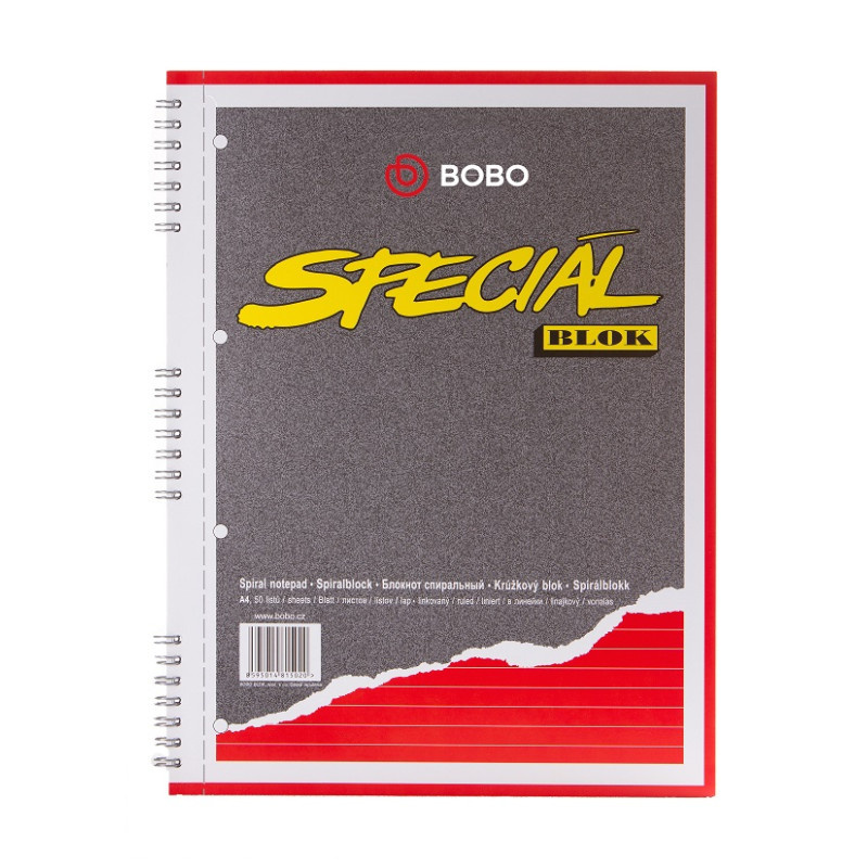 Blok BOBO speciál - A4 / linka