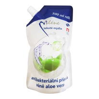 Tekuté mýdlo Miléne Aloe vera antibakteriální - náplň / 500 ml