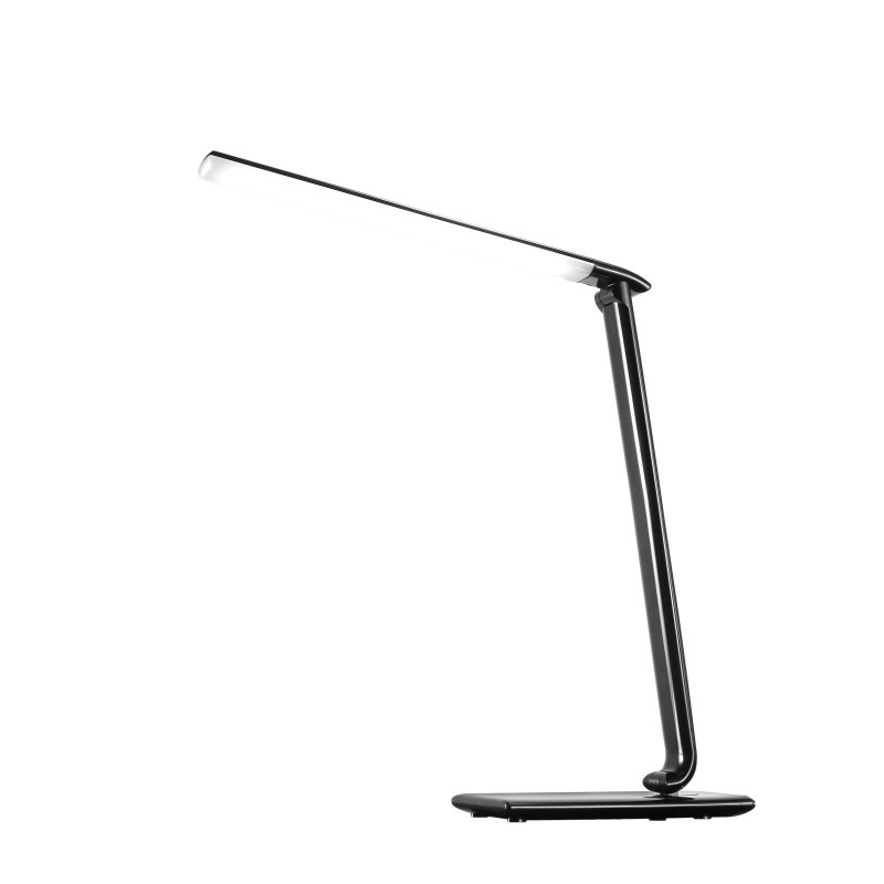 Lampa LED stmívatelná USB - lesklá černá