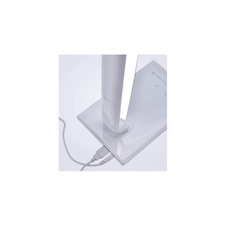 Lampa LED stmívatelná USB - lesklá bílá