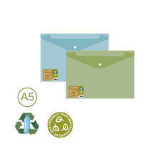 Spisové desky s drukem LUMA ECO - A5 / barevný mix