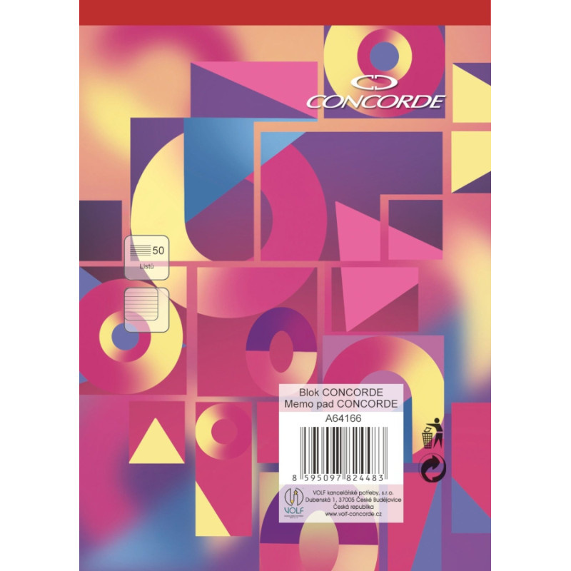 Blok A6 - linkovaný / 50 listů