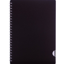 Blok BOBO Plastic s boční spirálou - A5 / linka