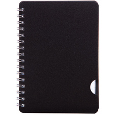 Blok BOBO Plastic s boční spirálou - A6 / linka