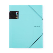 Spisové desky A4 s gumou PASTELINi - zelená
